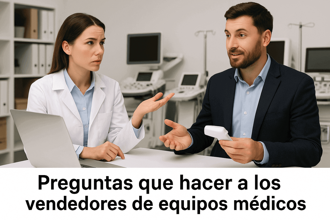 Las preguntas que yo le haría a un vendedor antes de comprar un equipo médico