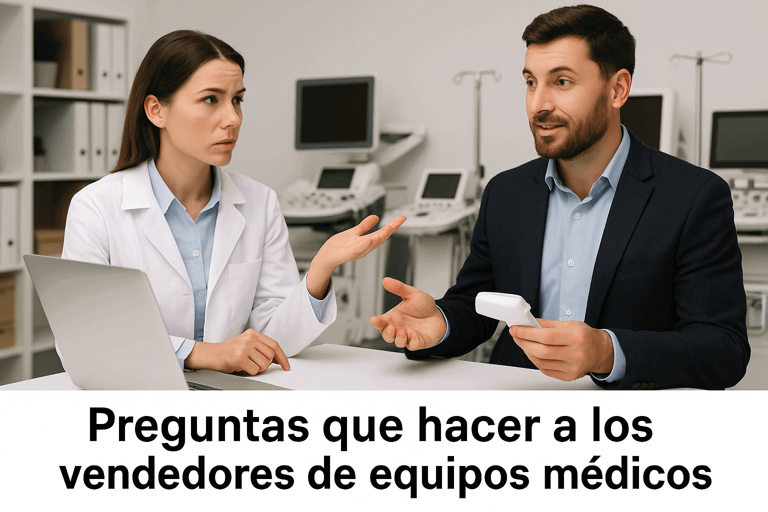 Las preguntas que yo le haría a un vendedor antes de comprar un equipo médico
