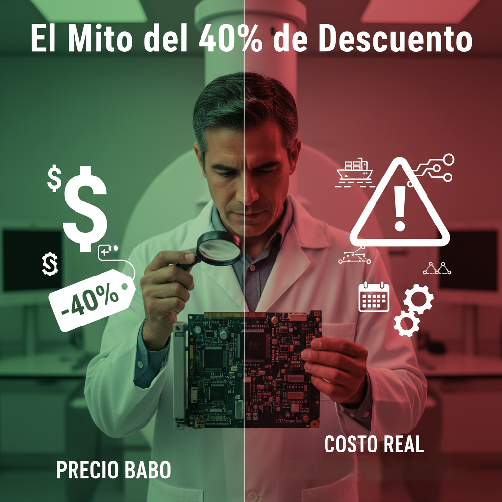El Mito del 40% de Descuento: Evaluando la Rentabilidad Total de la Tecnología Médica Asiática