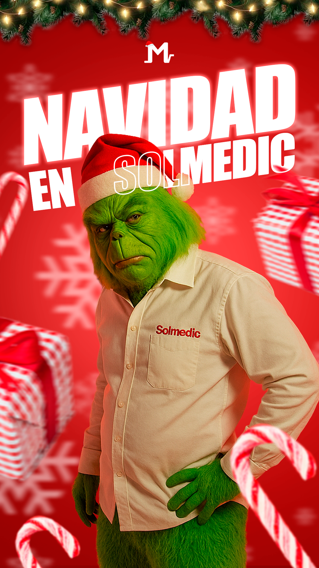 🎄 ¡Atención! El Grinch es nuestro nuevo compañero de trabajo esta Navidad