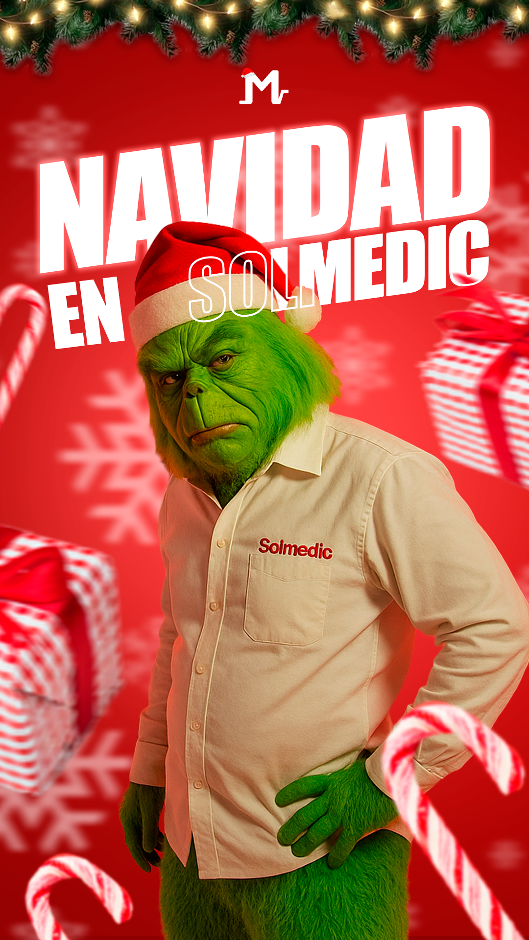 🎄 ¡Atención! El Grinch es nuestro nuevo compañero de trabajo esta Navidad