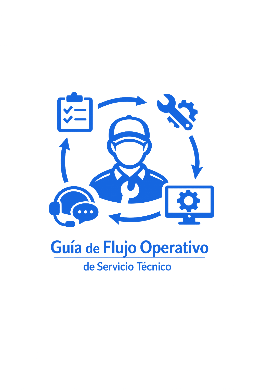 Guía de flujo operativo de servicio técnico